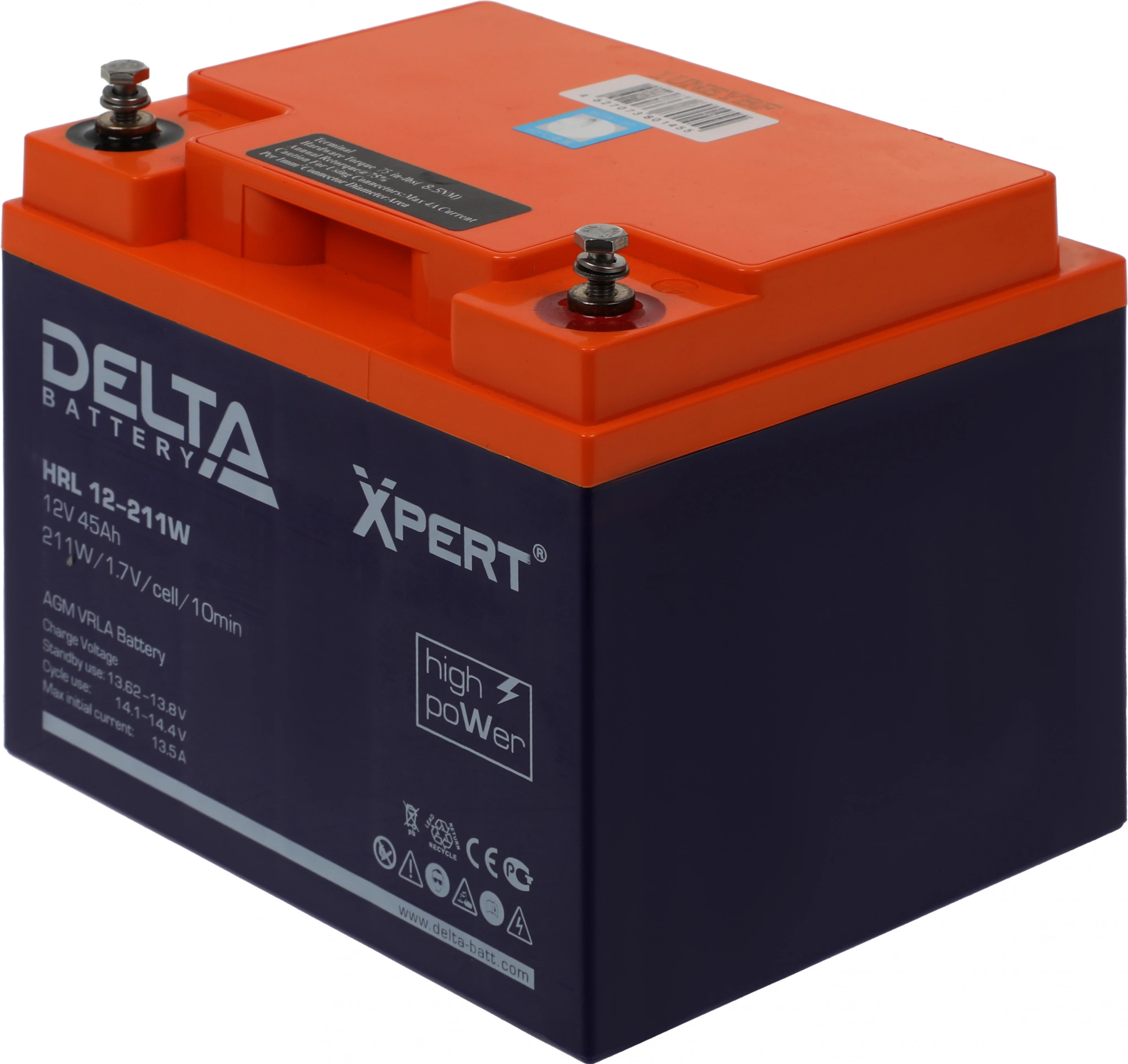 Батарея для ИБП Ippon HRL12-211W Delta Xpert 12В 45Ач