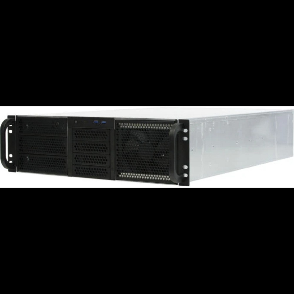 Procase RE306-D3H9-C-48 Корпус 3U server case,3x5.25+9HDD,черный,без блока питания,глубина 480мм,MB CEB 12"x10.5"