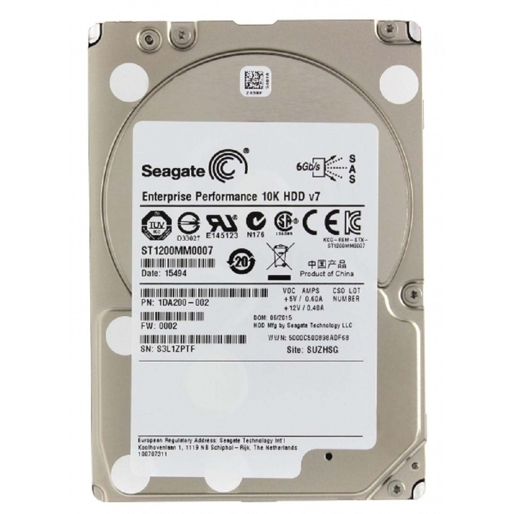 1DA200-039 Жесткий Диск IBM Power Systems (Seagate) Enterprise Performance 10K HDD v7 1.2Tb (U600/10000/64Mb) 6G SAS 2,5