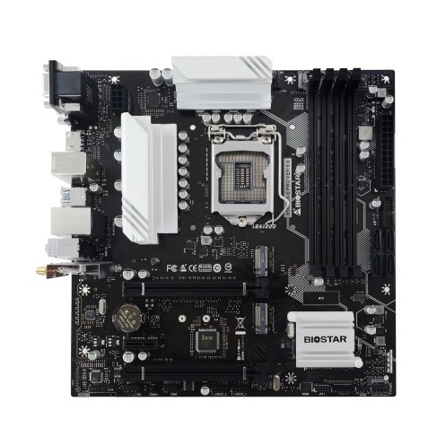 Biostar B560MX-E PRO(Ver6.0)  RTL {Socket 1200,B560, 4xDDR4, D-SUB+DVI-D+HDMI, 2xPCI-Ex16, 1xPCI-Ex1,4xSATA3(RAID 0/1/5/10), 2xM.2, 8Ch Audio, GLan, WiFi, (2+4)xUSB2.0, (4+2)xUSB3.2, 1xPS/2, mAT}