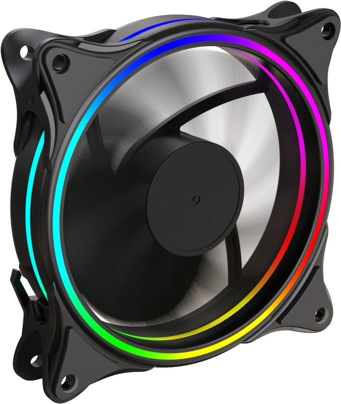 Вентилятор для корпуса Bloody BD-CF120ARGB3 ARGB 120х120x25 черный 4-pin 26дБ (BD-CF120ARGB3-BK) Ret