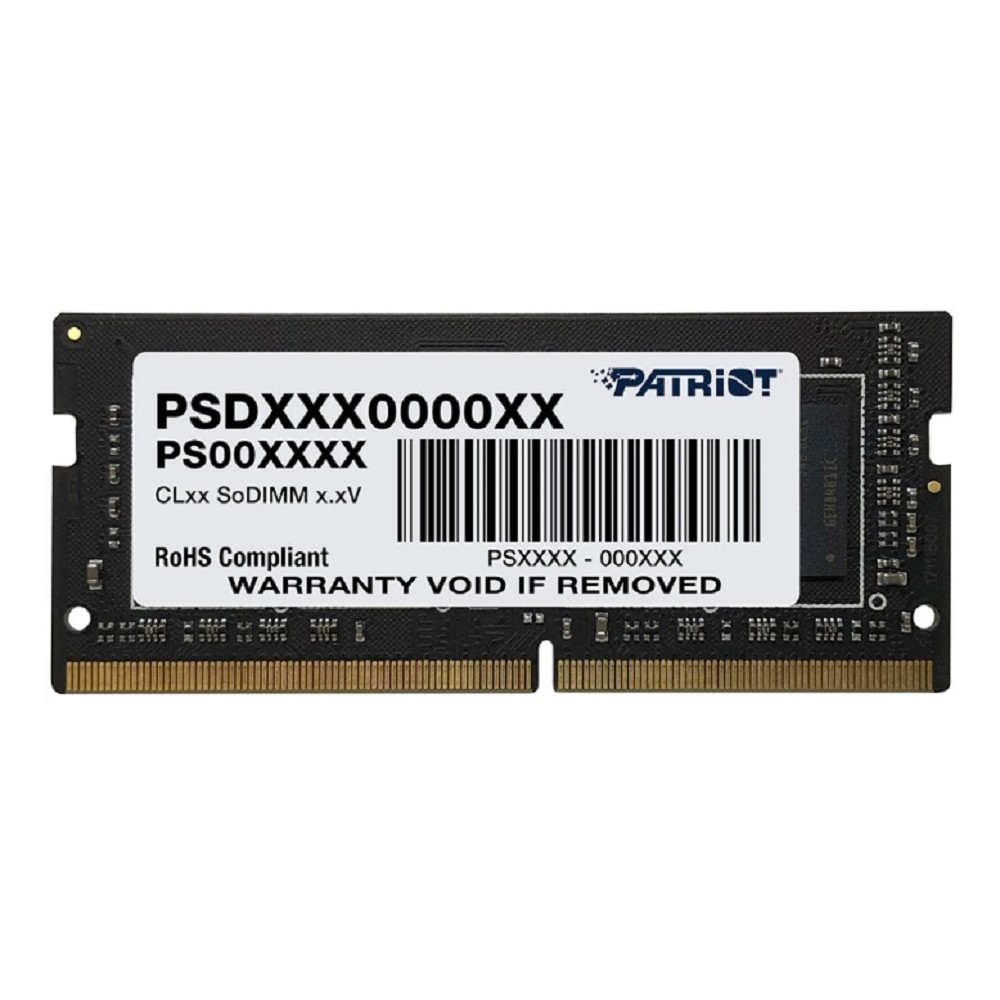 Память DDR4 8GB 2666MHz Patriot PSD48G26662S Signature Line RTL PC4-21300 CL19 SO-DIMM 260-pin 1.2В single rank Ret