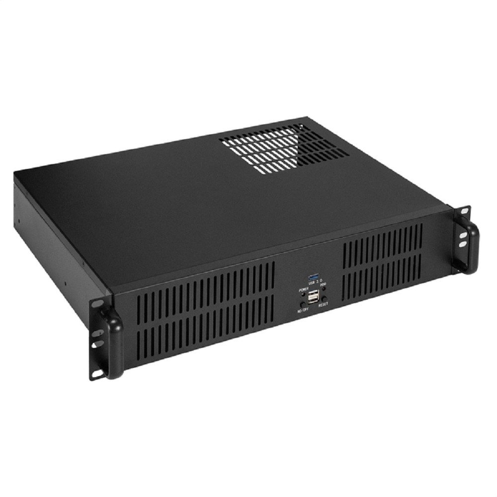 Exegate EX297591RUS Серверный корпус ExeGate Pro 2U350-33 <RM 19", высота 2U, глубина 350, без БП, 2*USB+1* USB3.0>