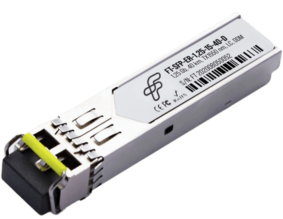 Трансивер Future Technologies FT-SFP-ER-1,25-15-40-D оптич. SFP SM 1.25Гбит/с Tx:1550нм до 40км