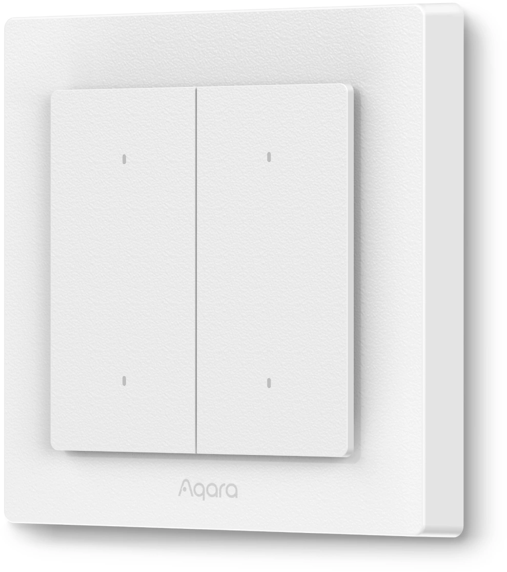 Умный выключатель Aqara H2 WS-K08D 4-хкл. белый