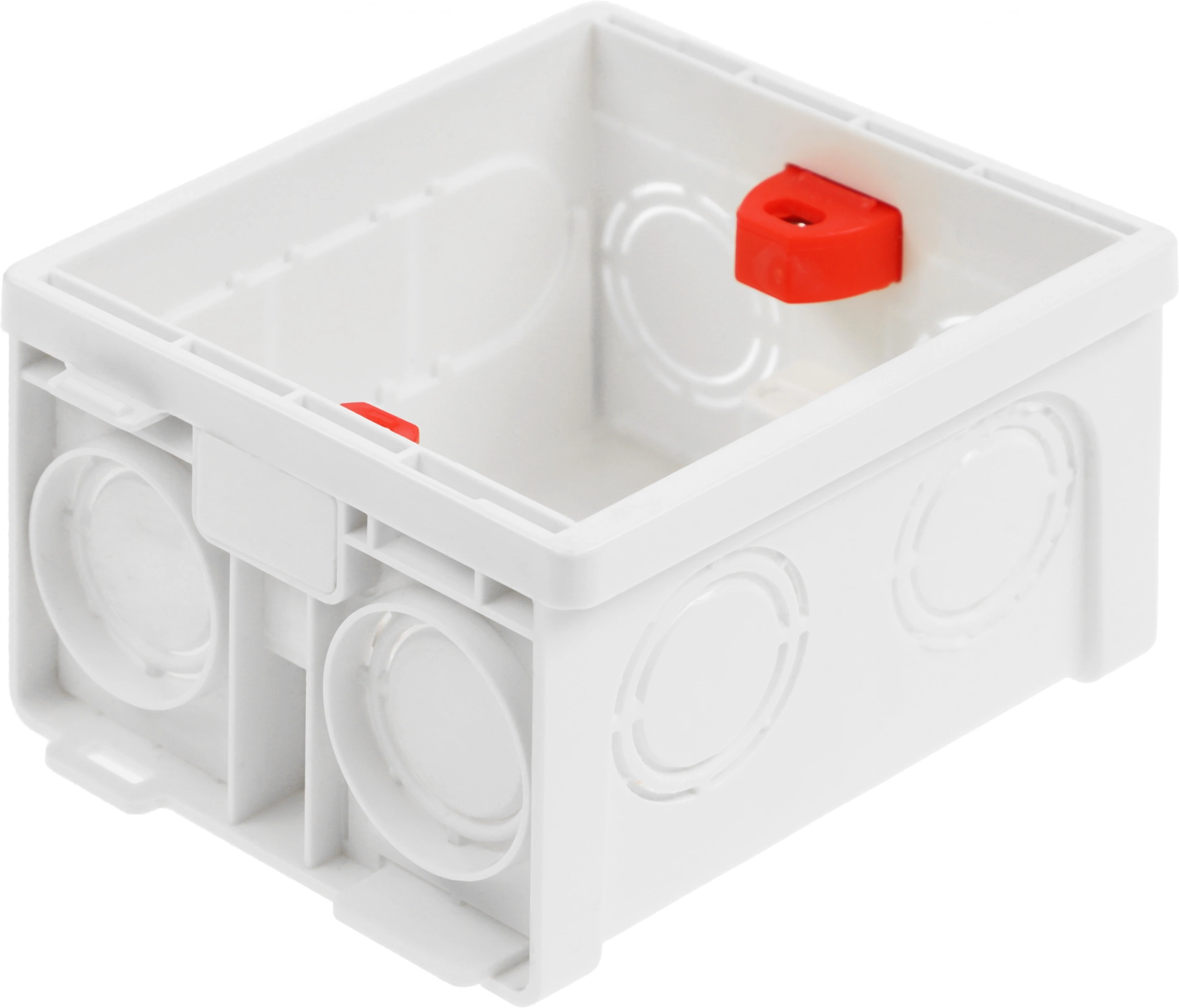 Монтажная коробка Aqara А01-86 для выключателей 86x84x50мм белый