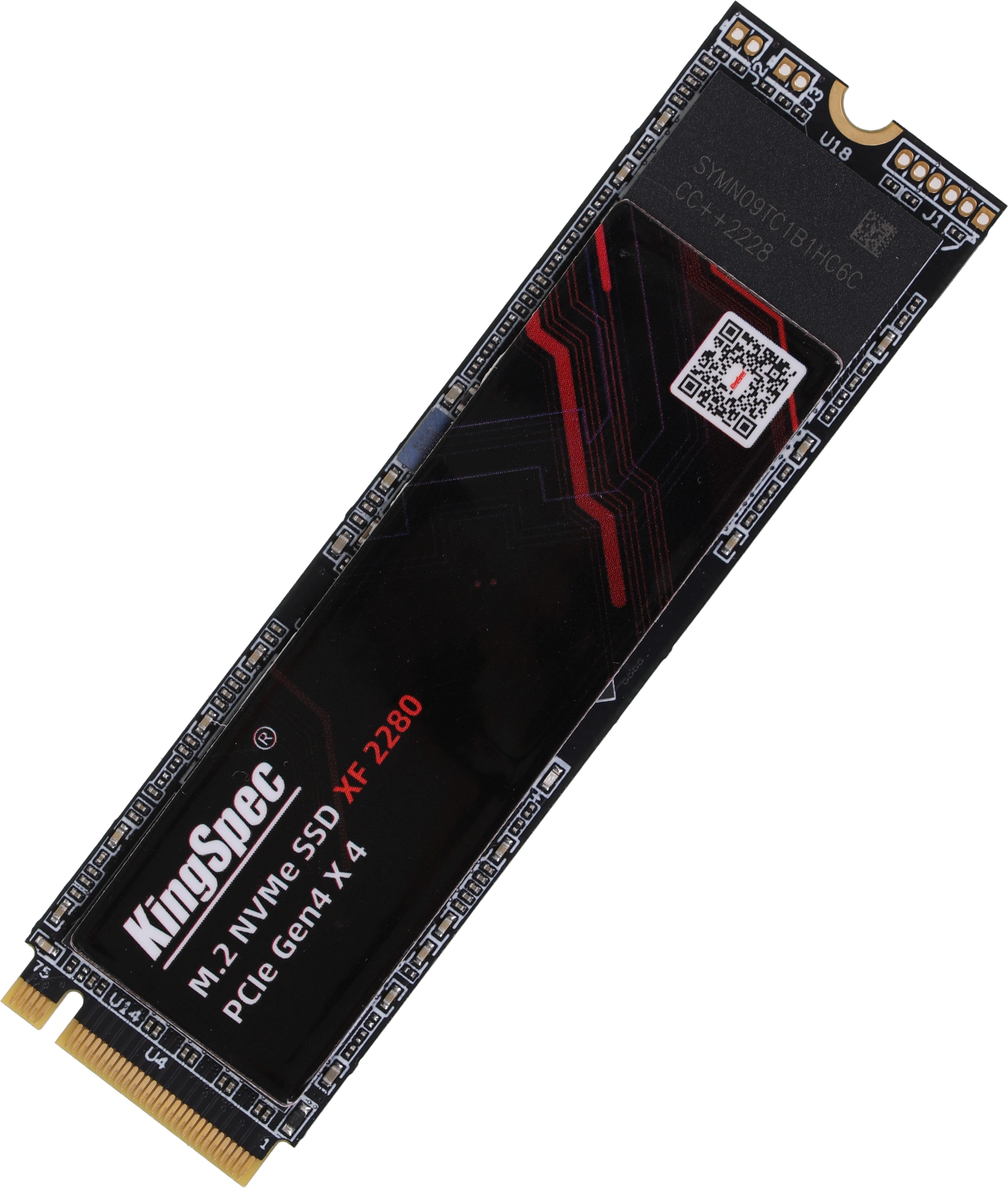 Накопитель SSD Kingspec PCIe 4.0 x4 1TB XF-1TB M.2 2280