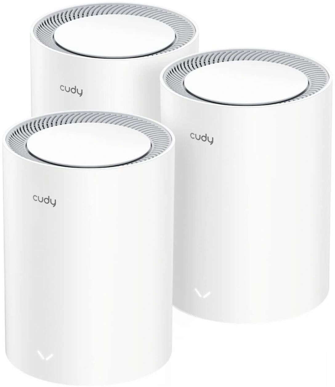 Бесшовный Mesh роутер Cudy M3600 (M3600(3-PACK)) BE3600 10/100/1000BASE-T белый (упак.:3шт)