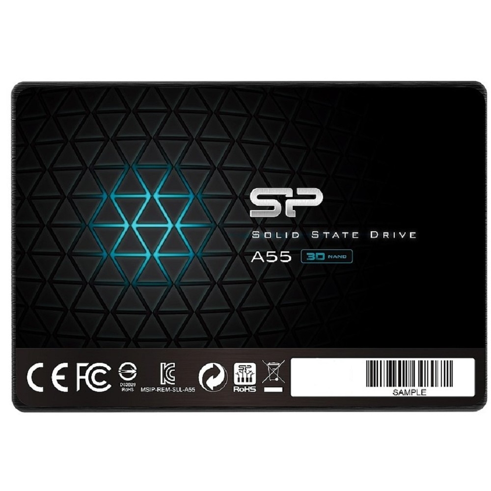 Silicon Power SSD 128Gb A55 SP128GBSS3A55S25 {SATA3.0, 7mm}