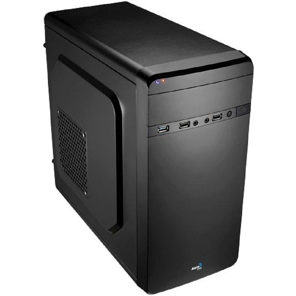 Mini Tower AeroCool Qs-180 черный w/o PSU mATX EN4713105952919
