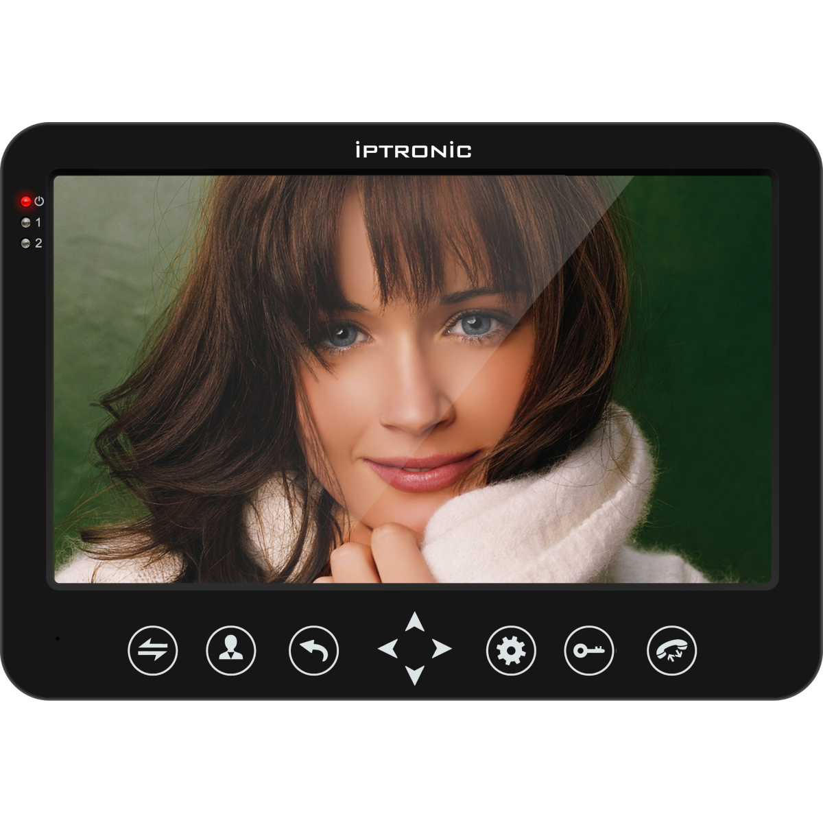 Монитор видеодомофона с памятью  IPT-AVD10 TAURUS (Black)