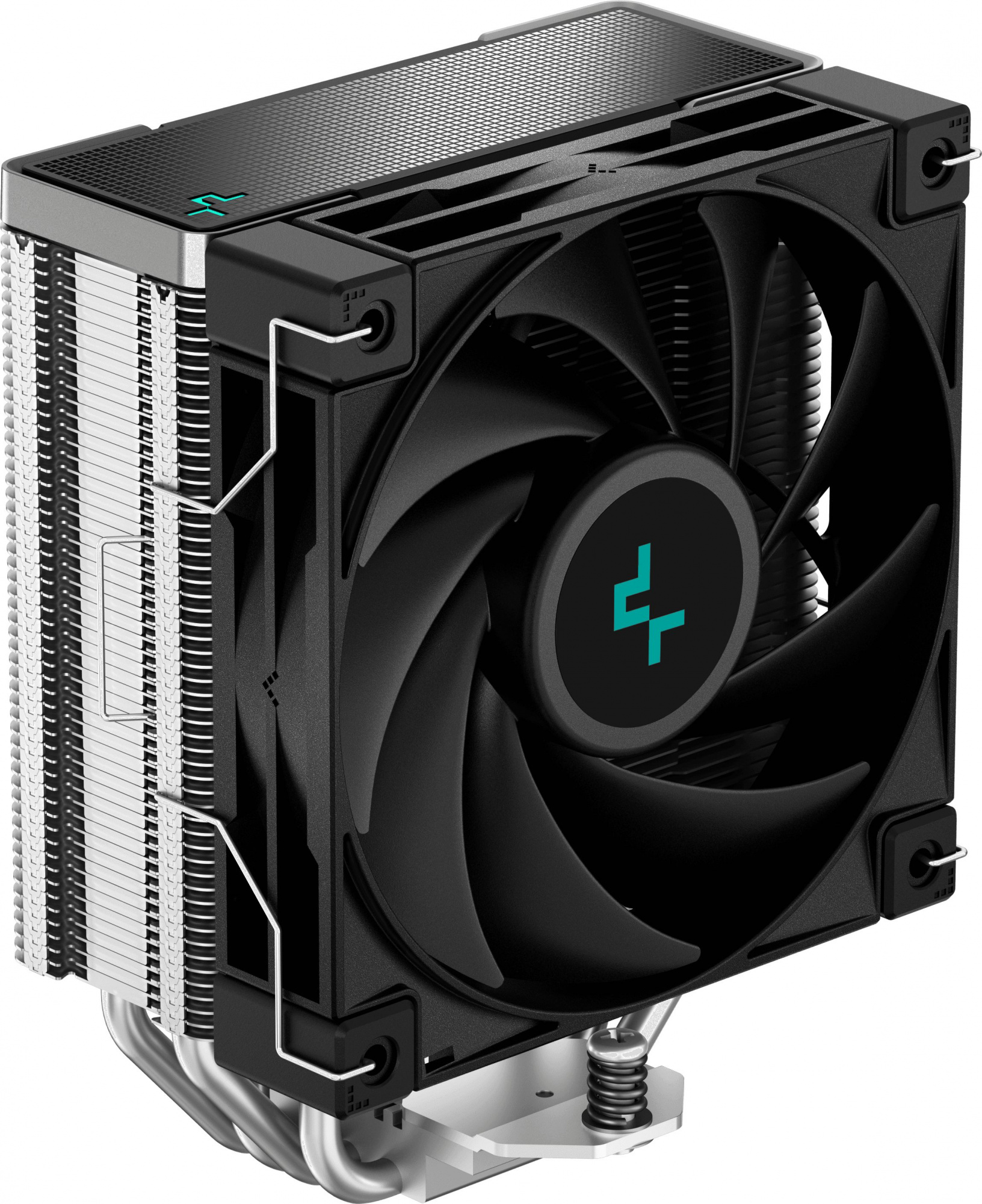 Устройство охлаждения(кулер) Deepcool AK400 Soc-AM5/AM4/1200/1700/1851 черный 4-pin 29-29dB Al+Cu 220W 661gr Ret (R-AK400-BKNNMN-G-1)