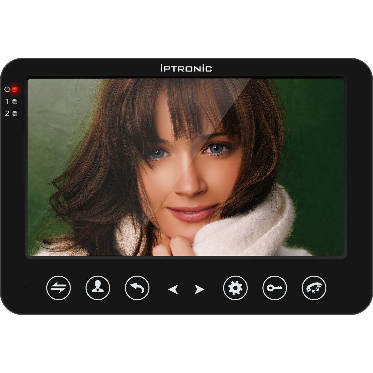 Монитор видеодомофона с памятью  IPT-AVD7 TAURUS (Black)