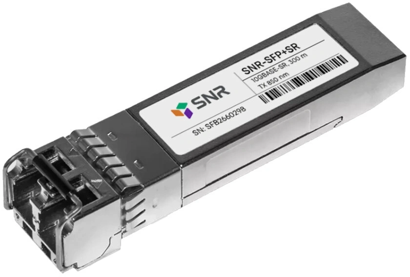 Трансивер SNR SNR-SFP+SR оптич. SFP+ 10Гбит/с Tx:850нм до 0.2км
