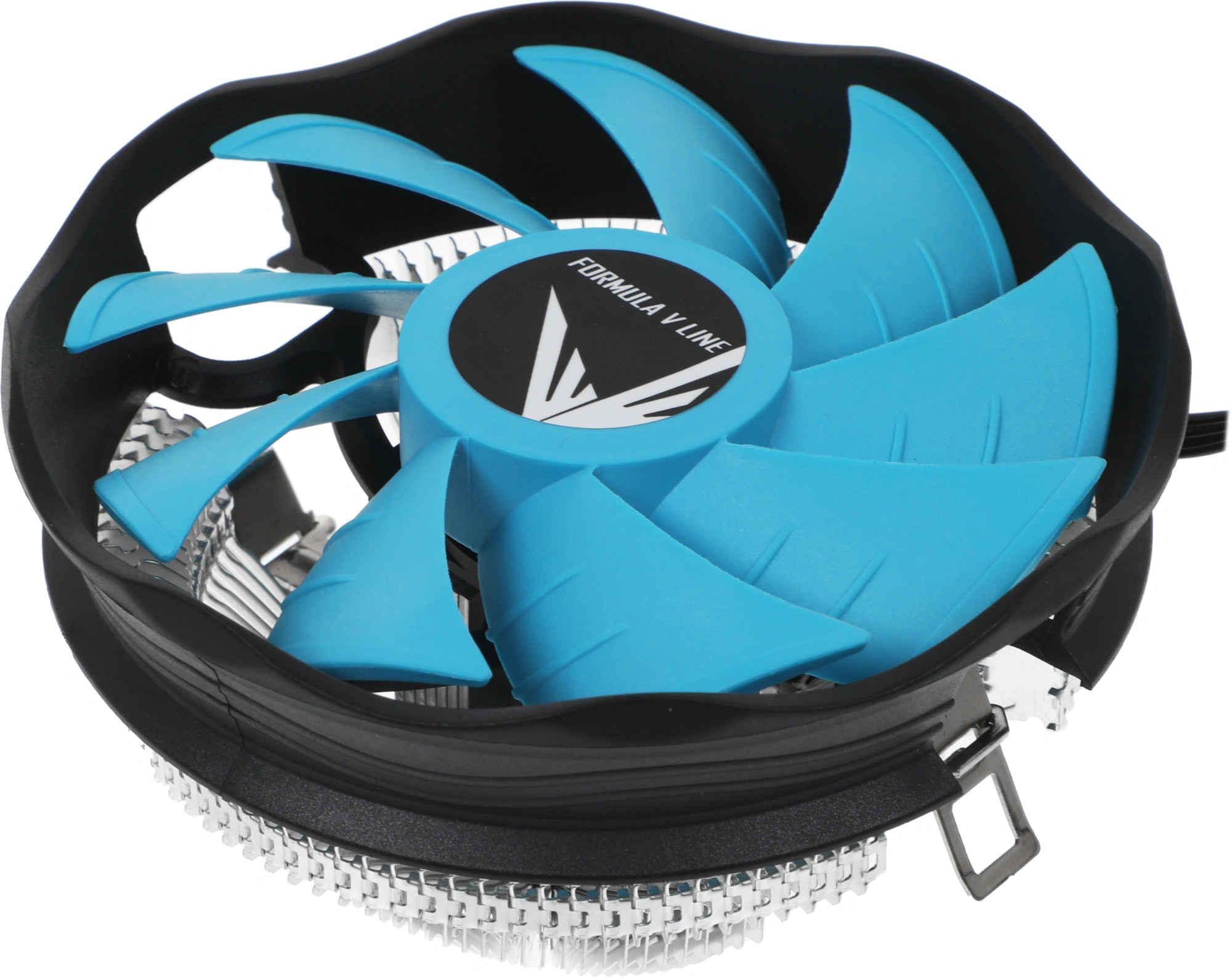 Устройство охлаждения(кулер) Formula AC Verkho Plus Soc-AM5/AM4/1200/1700/1851 черный/синий 4-pin 10.4-26.5dB Al 110W 271gr Ret (VERKHO PLUS)