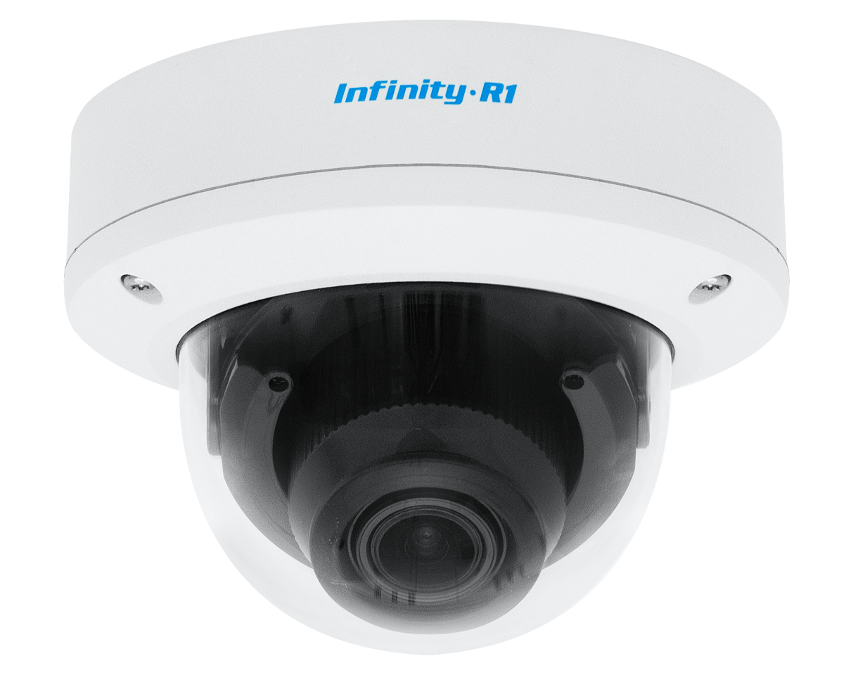 Infinity IDV-HD5M-2812 Уличная вандалозащищённая купольная HD-камера 5 Мп, вариофокальный объектив 2.8–12 мм, AHD/TVI/CVI/CVBS, ИК 35 м, IK10, IP66
