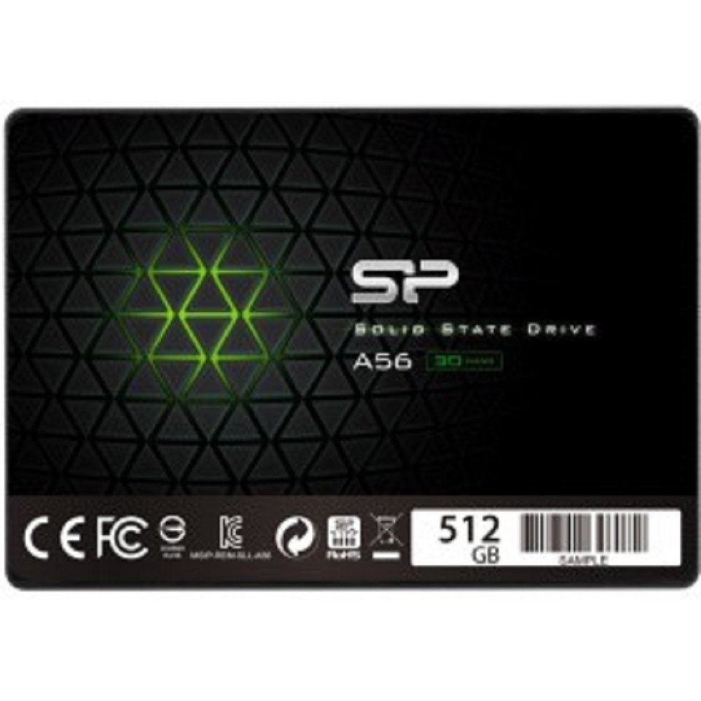 Silicon Power SSD 512Gb A56 SP512GBSS3A56A25 {SATA3.0, 7mm}