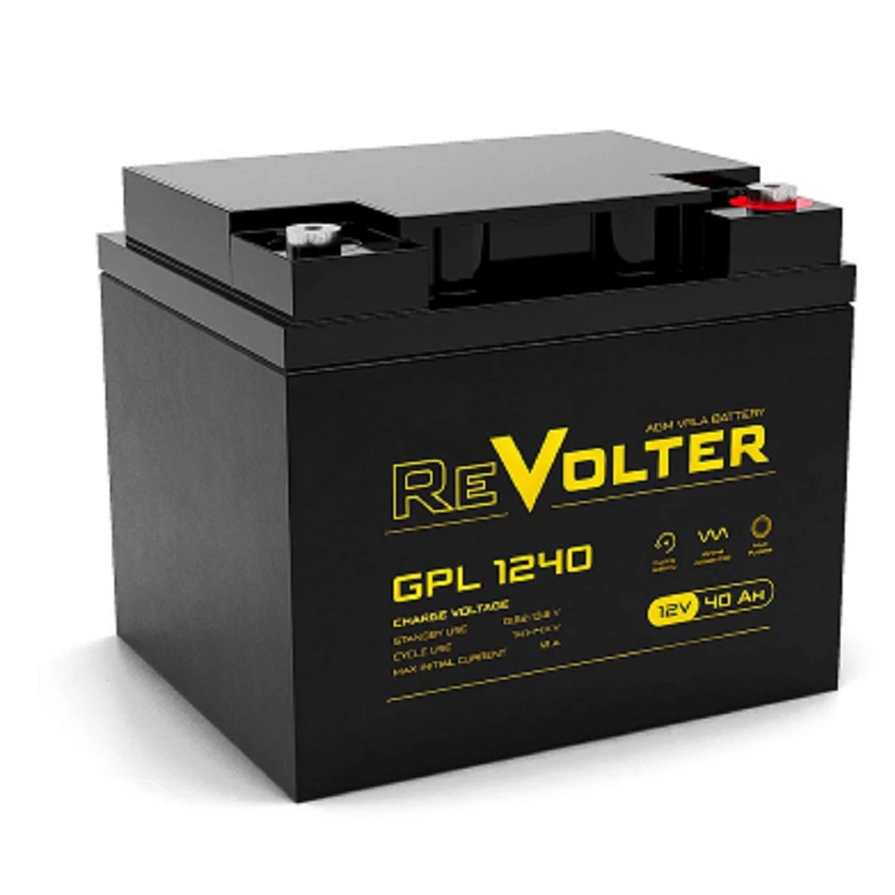 Revolter Аккумулятор GPL 1240 (12B/40Ач)