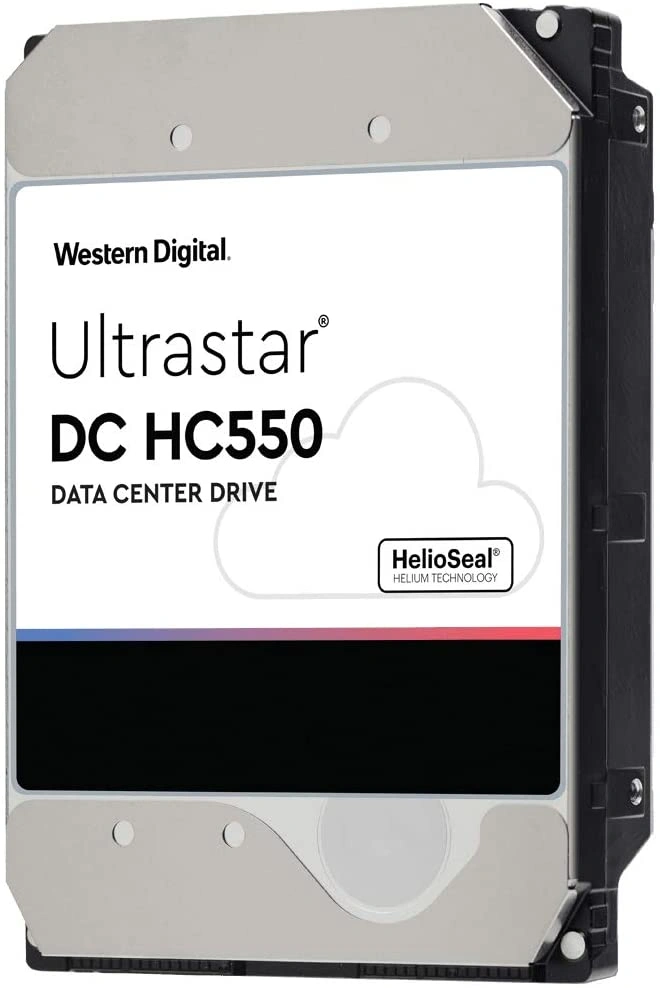 Жесткий диск WD SATA-III 16TB 0F38462 WUH721816ALE6L4 Server Ultrastar DC HC550 512E (7200rpm) 512Mb 3.5"