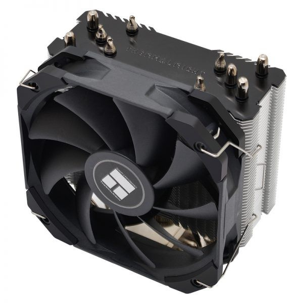 Устройство охлаждения(кулер) Thermalright Assassin King 120 Mini V2 Soc-AM5/AM4/1151/1200/2066/2011/1700 черный 4-pin 25.2dB Al+Cu 980gr Ret (AK120-MINI-V2)