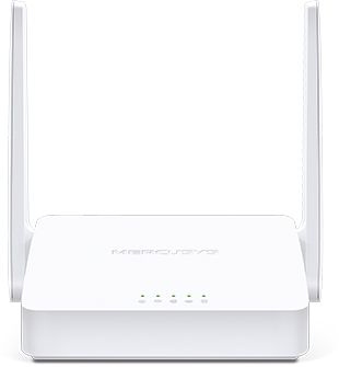 Роутер беспроводной Mercusys MW300D N300 10/100BASE-TX/ADSL белый