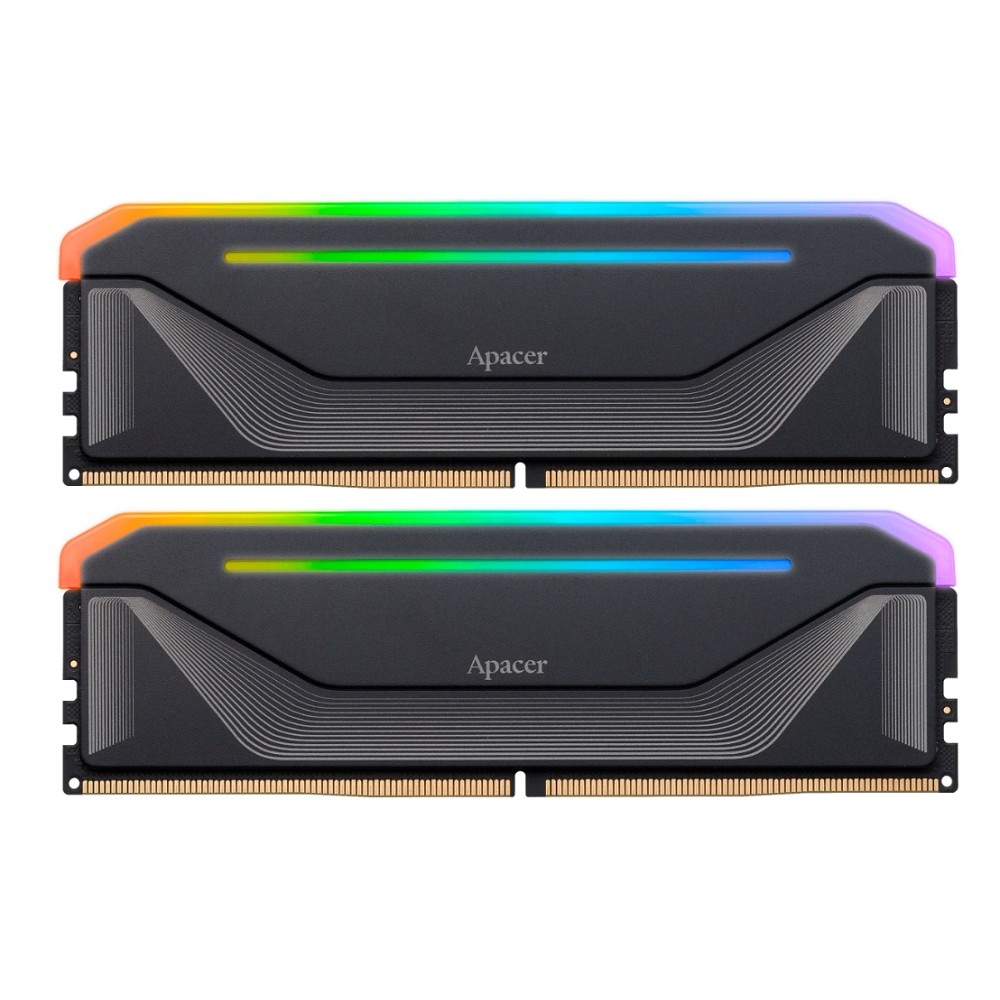 Apacer DDR5 32GB 6800MHz DIMM NOX RGB Black Kit (2x16GB) AH5U32G68C592NBAA-2