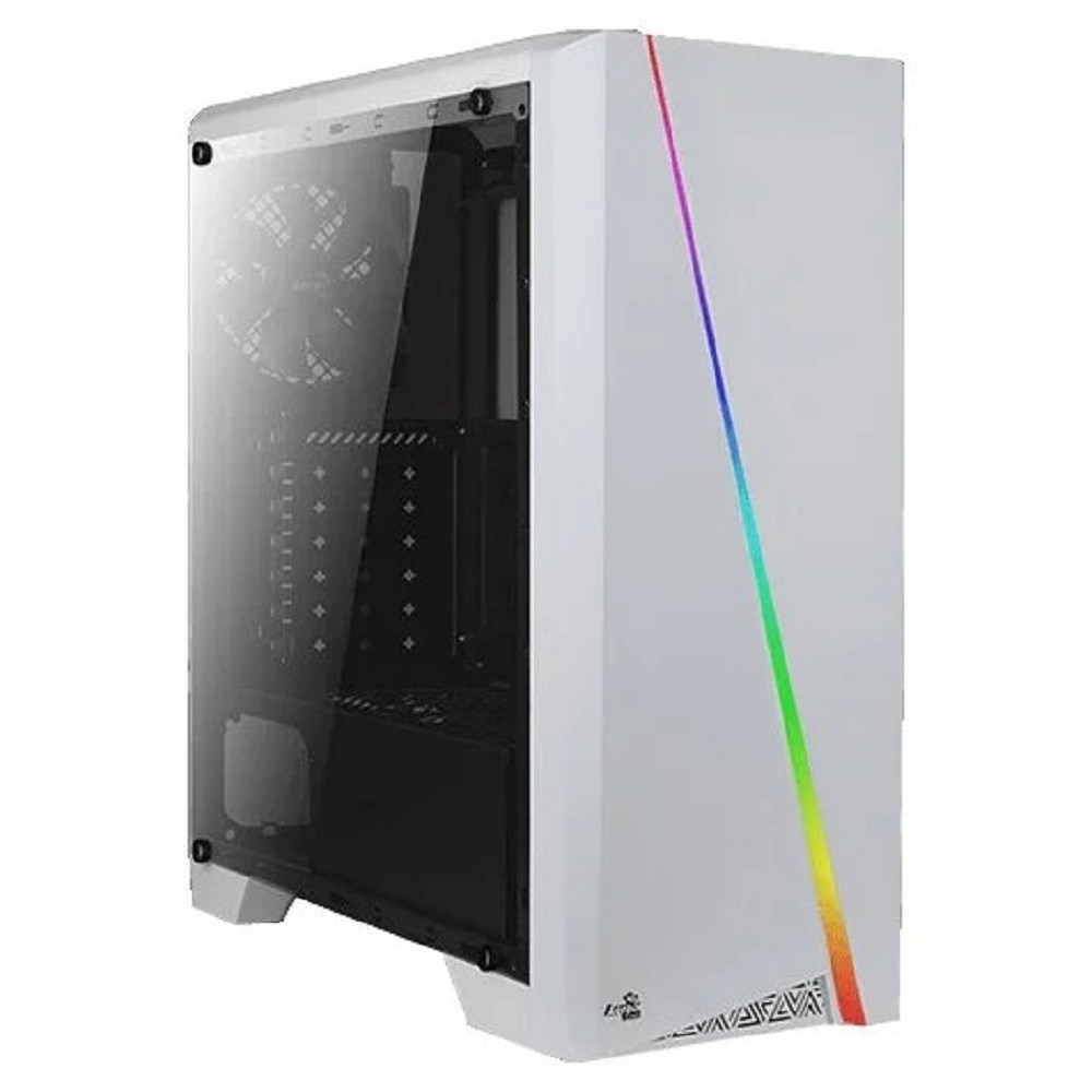 MidiTower Aerocool Cylon White без Б/П  ATX, (PGS-V) [950229]