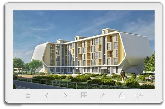 Видеодомофон Tantos Prime HD SE белый