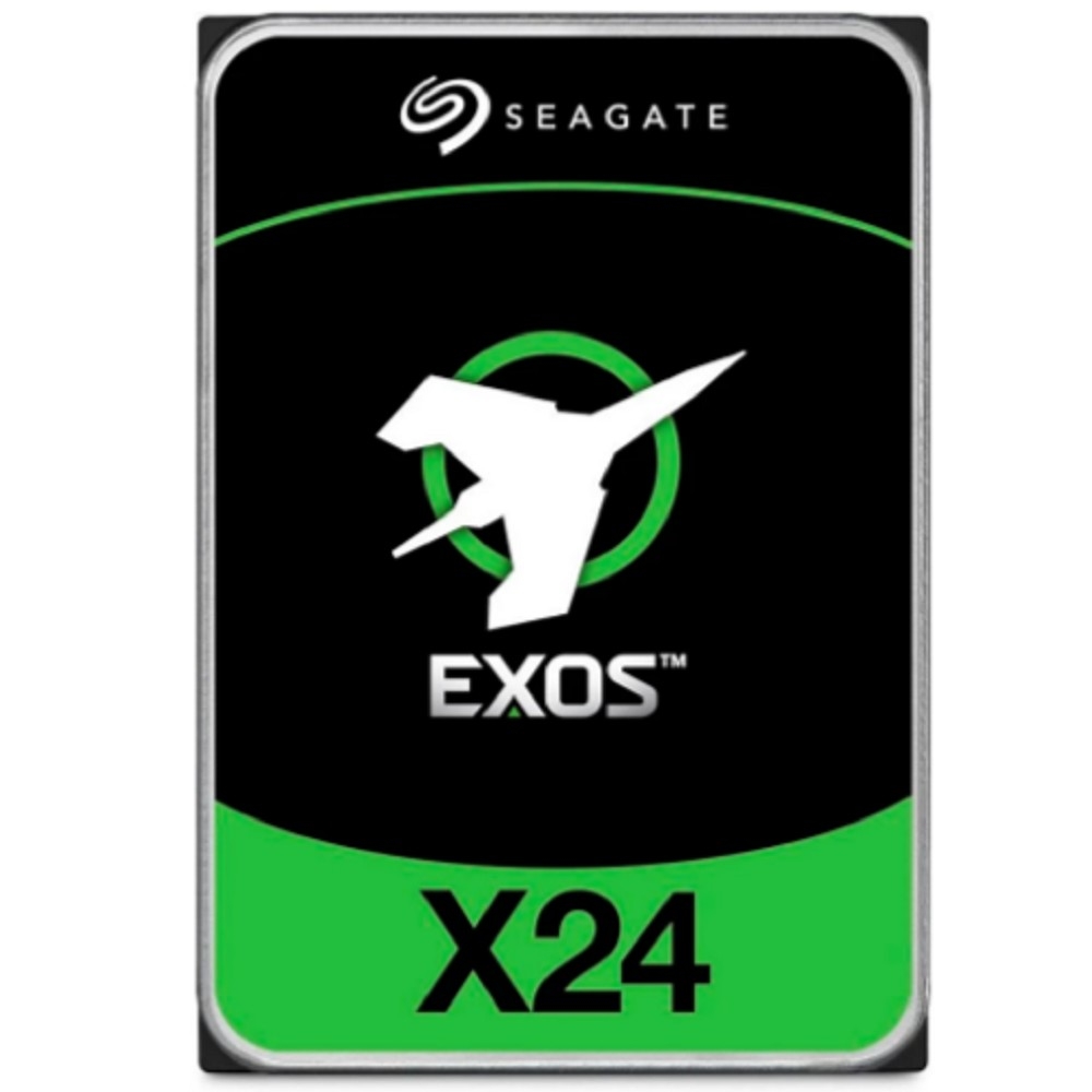 24TB Seagate Exos X24 (ST24000NM007H) {SAS 12Gb/s, 7200 rpm, 512mb buffer, 3.5"}
