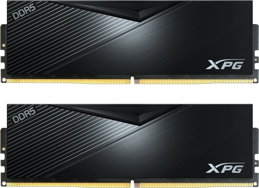 Память DDR5 2x16GB 6000MHz A-Data AX5U6000C3016G-DCLABK XPG Lancer RTL Gaming PC5-48000 CL30 DIMM 288-pin 1.35В kit single rank с радиатором Ret