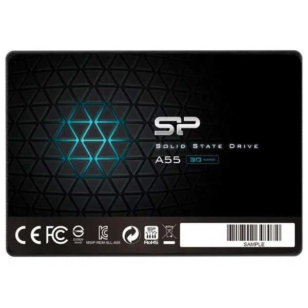 Silicon Power SSD 2TB  A55, 2.5", [R/W - 500/450 MB/s] TLC ( SATA III)