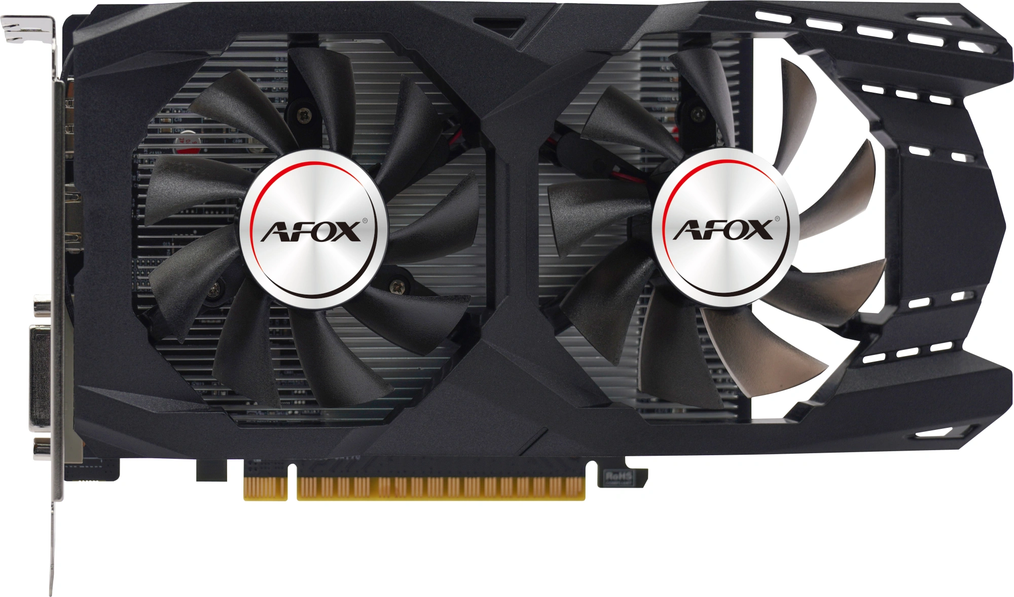 Видеокарта Afox PCI-E 3.0 AF1050TI-4096D5H7-V9 NVIDIA GeForce GTX 1050TI 4Gb 128bit GDDR5 1291/7000 DVIx1 HDMIx1 DPx1 HDCP Ret