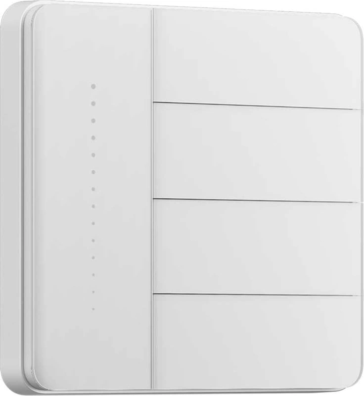 Умный выключатель Aqara Z1 Pro ZNQBKG45LM 4-хкл. белый (ZNQBKG45LM_WH)