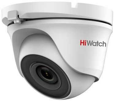 Камера видеонаблюдения аналоговая HiWatch DS-T203(B) 3.6-3.6мм HD-CVI HD-TVI цв. корп.:белый (DS-T203(B) (3.6 MM))