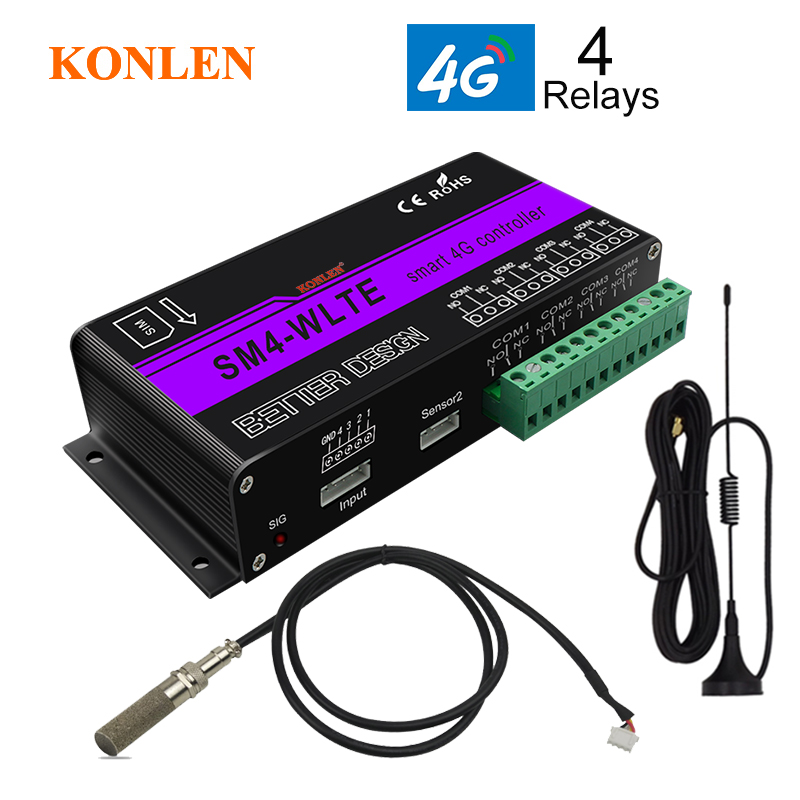 KONLEN KL-SL2-WLTE 4G контроллер уровня воды