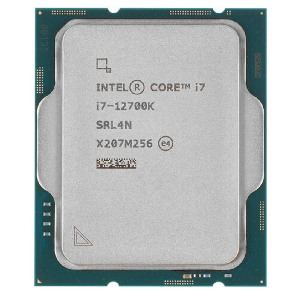 CPU Intel Core i7-12700K Alder Lake OEM {3.6 ГГц/ 4.9 ГГц в режиме Turbo, 25MB, Intel UHD Graphics 770, LGA1700}