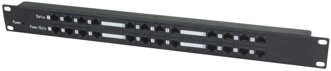 Удлинитель PoE Osnovo Midspan-12/P 10/100BASE-T 30Вт