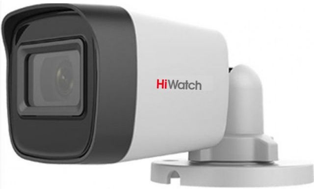 Камера видеонаблюдения аналоговая HiWatch DS-T500 (С) (3.6 mm) 3.6-3.6мм HD-CVI HD-TVI цв. корп.:белый