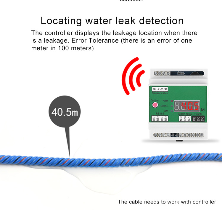 Кабель обнаружения протечки воды к контроллеру KONLEN KL-926LLC