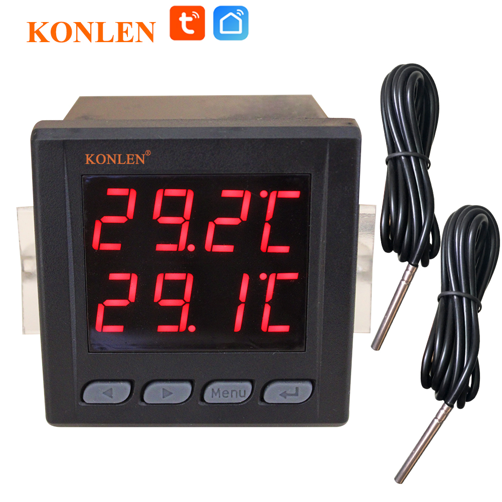 KONLEN KL-72TTC Tuya Wi-Fi двойной контроллер температуры