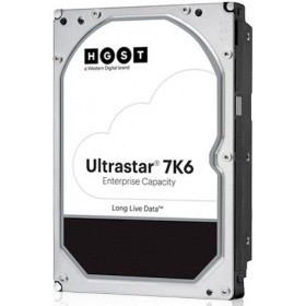 6Tb Western Digital Ultrastar DC HDD Server 7K6 (3.5’’, 6TB, 256MB, 7200 RPM, SAS 12Gb/s, 512E SE), HUS726T6TAL5204