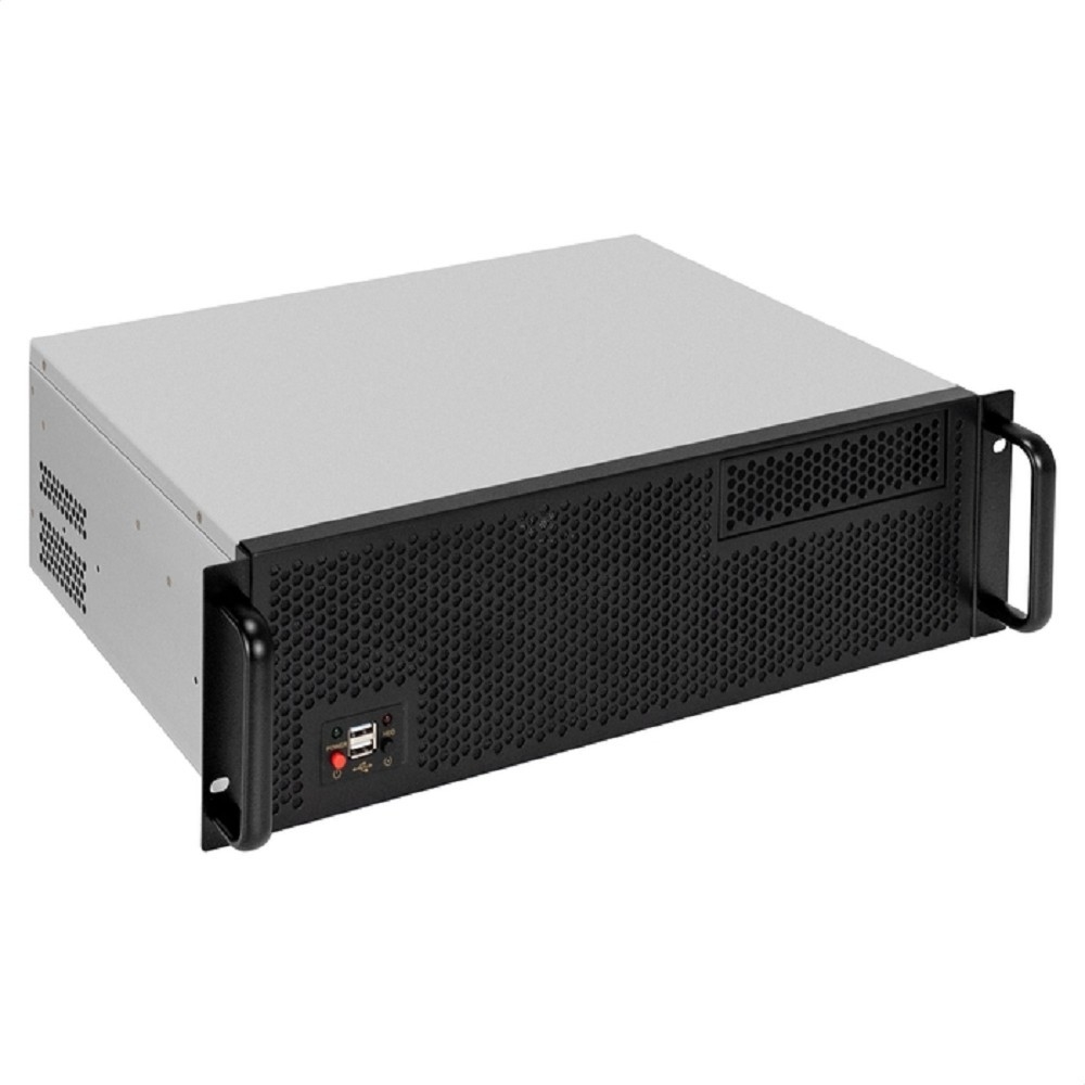 Exegate EX297478RUS Серверный корпус ExeGate Pro 3U300-03 <RM 19", высота 3U, глубина 300, без БП, USB>