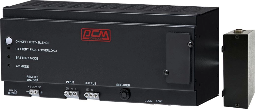 Источник бесперебойного питания Powercom DRU-850 300Вт 850ВА черный Gen 2