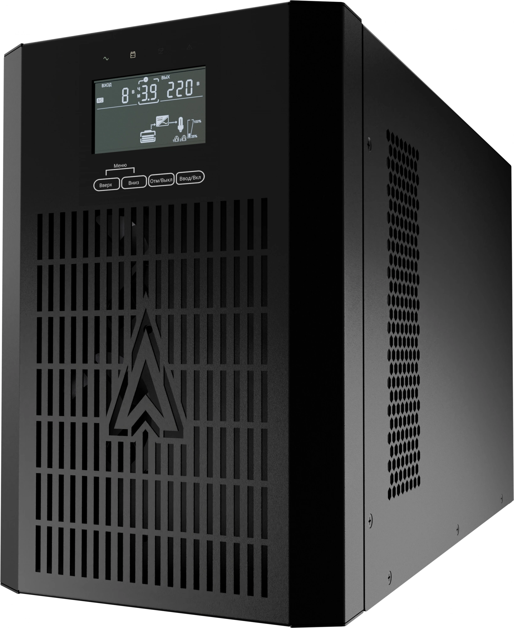 Источник бесперебойного питания Импульс Фора 2000Вт 2000ВА черный